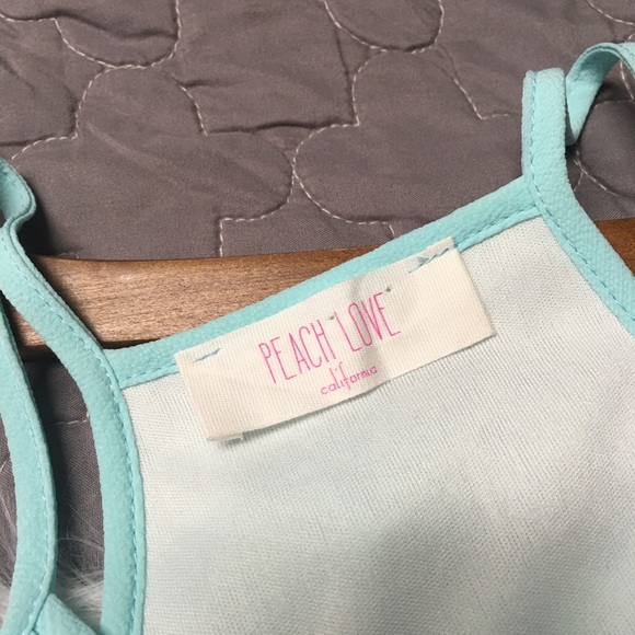 Peach Love Striped Dress - Picture 3 of 4